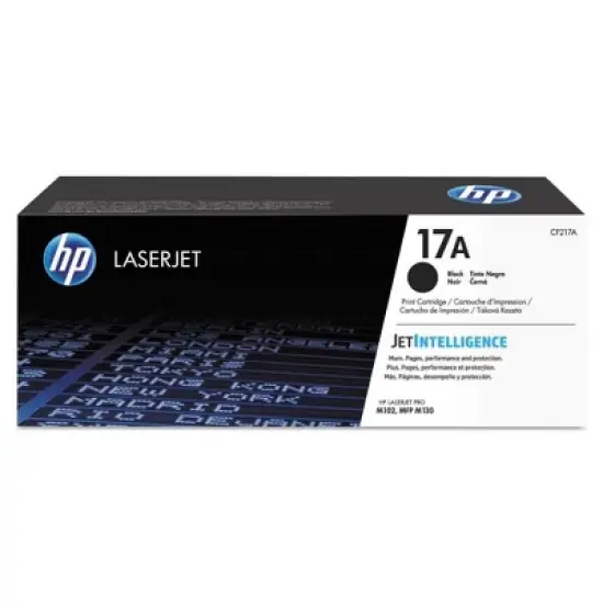 HP 17A LaserJet Toner Cartridge - Black (CF217A): Standard Yield, Laser Printer Drums image {12}