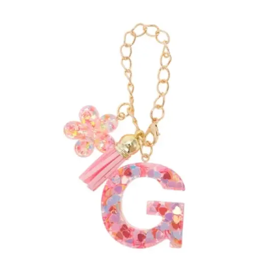 Unique Bargains Flower Letter Water Cup Pendant 1 Pc image {11}