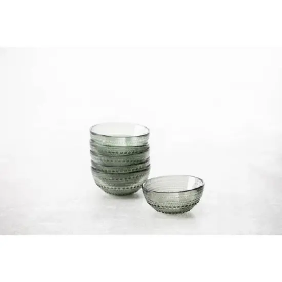 6pk 13.5oz 5" Jupiter Cereal Bowls Smoke Gray - Fortessa Tableware Solutions image {1}