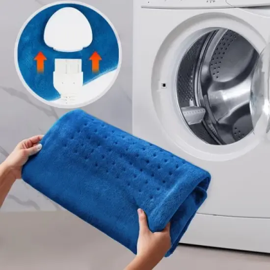 Swtroom Heating Pad Temperature Control Machine Washable with Timer 33"x17" image {3}