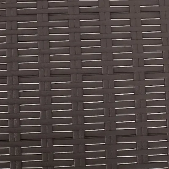 3D Wicker-Like Plastic Patio Chaise Lounge with Cushion, Weather-Resistant, Patio Recliner, Ergonomic Outdoor Accent Chairs -Christopher Knight Home image {8}