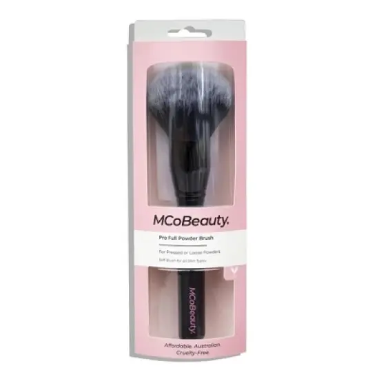 MCoBeauty Pro Full Powder Brush - Face Powder Brush - 1 pc image {1}