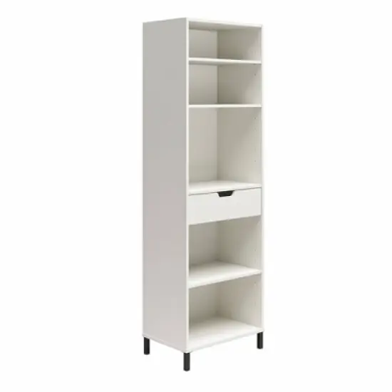Vario Open Cabinet with Drawer White - Room & Joy image {7}
