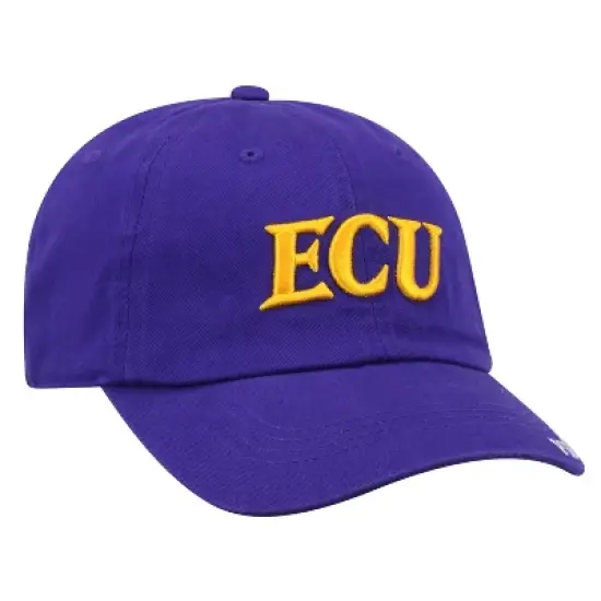 NCAA East Carolina Pirates Unstructured Washed Cotton Hat: Adjustable Lightweight Baseball Cap image {1}