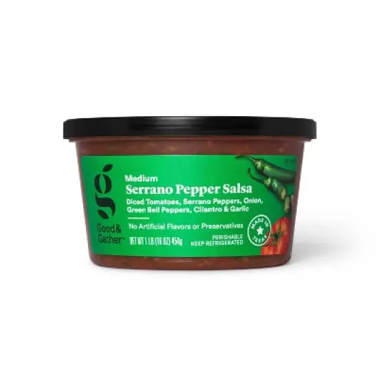 Medium Serrano Pepper Salsa - 16oz - Good & Gather&trade; image {3}