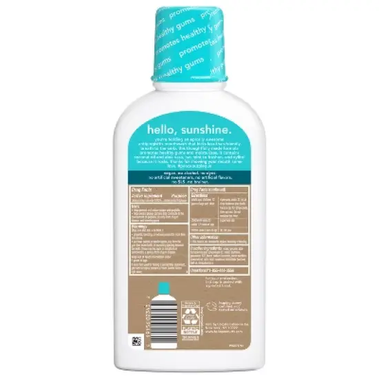 hello Peace Out Plaque Fluoride-Free and Alcohol-Free Mouthwash- 16 fl oz image {7}