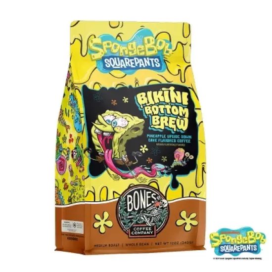 Bones Coffee Company Bikini Bottom Brew 12 oz (Ground) image {1}