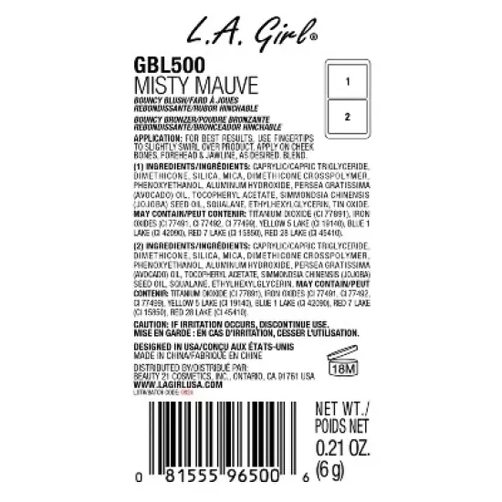 L.A. Girl Duo Cushion Blush/Bronzer - Pink image {2}