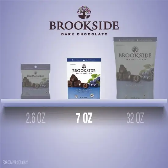 Brookside Acai & Blueberry Flavors Dark Chocolate Candy - 7oz image {6}