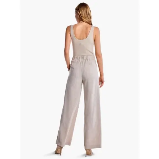 NIC + ZOE 31" Bi-Stretch Twill Wide-Leg Pant image {2}