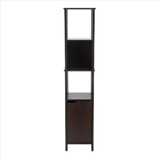 Ambassador Tall Cabinet Espresso - Organize It All image {6}