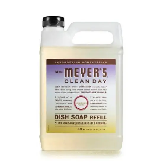 Mrs. Meyer's Clean Day Compassion Flower Dish Soap image {9}