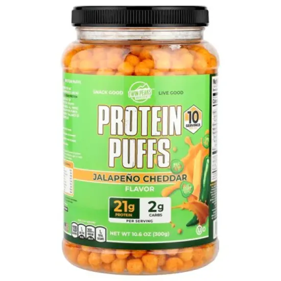 Twin Peaks Protein Puffs, Jalapeno Cheddar, 10.6 oz (300 g) image {4}