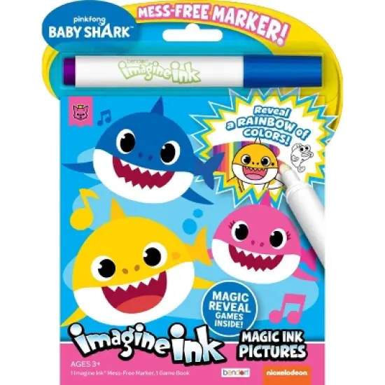 Baby Shark Imagine Ink Magic Ink Book image {3}