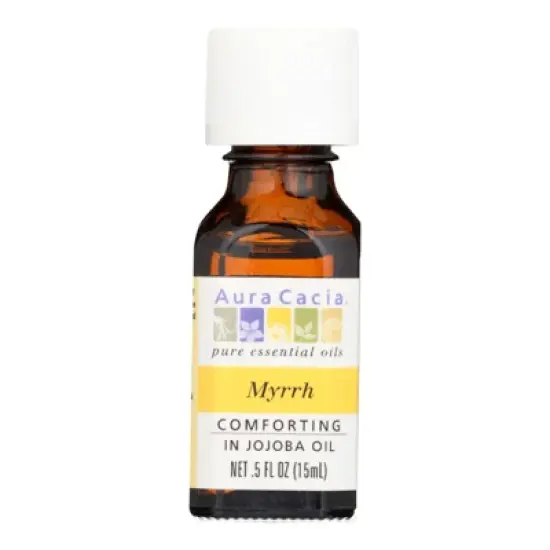 Aura Cacia Comforting Myrrh in Jojoba Oil Pure Essential Oil - 0.5 fz image {5}