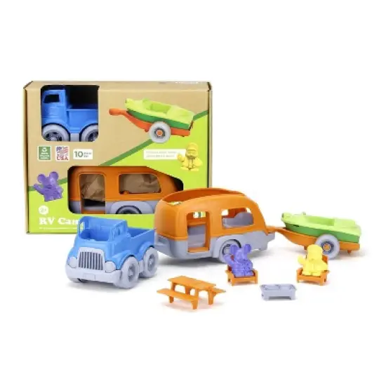 Green Toys RV Camper Set image {2}