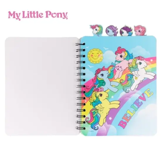 Inkology, LLC My Little Pony Trio 4-Tab Spiral Notebook With 160 Dotted Sheets | 6 x 9 Inches image {2}