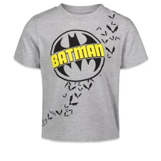 DC Comics Justice League Batman Joker Riddler 3 Pack T-Shirts Toddler image {4}