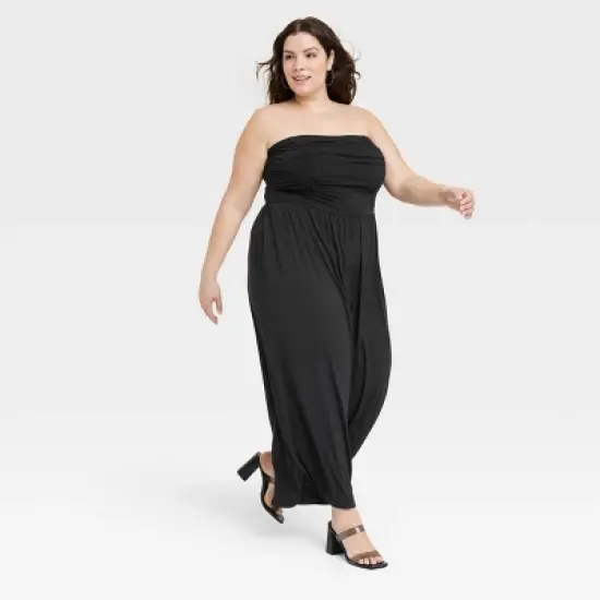 Women's Strapless Jumpsuit - Ava & Viv&trade; image {2}