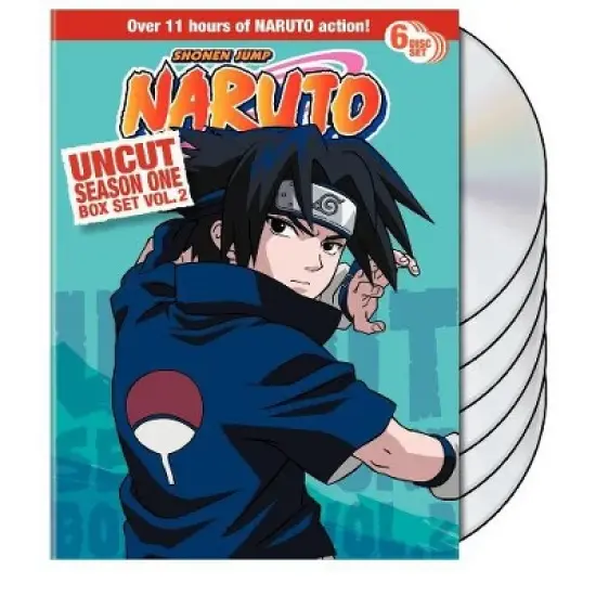 Naruto Uncut: Season 1 Volume 2 Box Set (DVD) image {1}