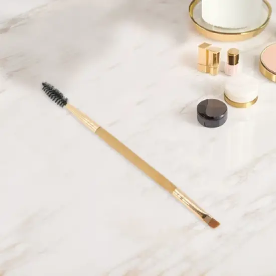 Unique Bargains Convenient Eyelash Brush Brown 1 Pc image {4}