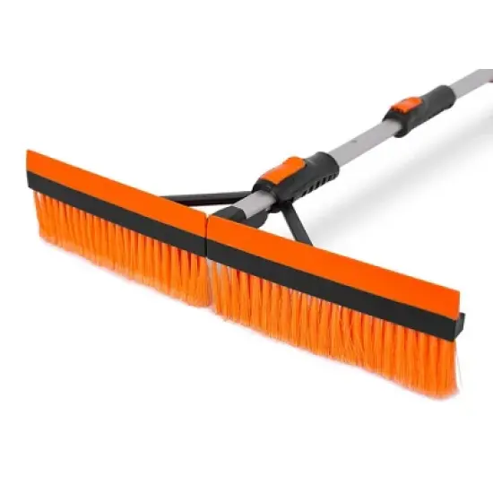 Snow Moover 46" Extendable Snow Brush with Squeegee & Ice Scraper image {4}