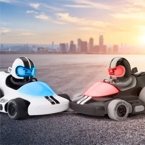 Sharper Image RC Motor Battles Team Battle Racers: Plastic Battery-Powered Remote Control Vehicles, 4 Pieces image {5}