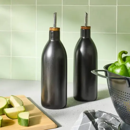 Ceramic Oil Pour Bottle - Figmint&trade; image {1}