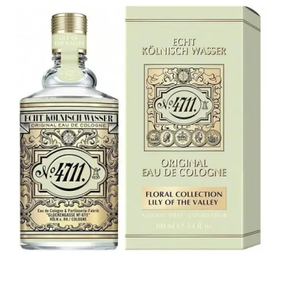 4711 Floral Collection Lily Of The Valley By 4711 Eau De Cologne Spray (Unisex) 3.4 Oz For Men image {1}