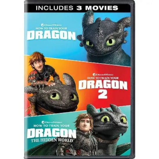 How to Train Your Dragon 3-Movie Collection (DVD) image {2}