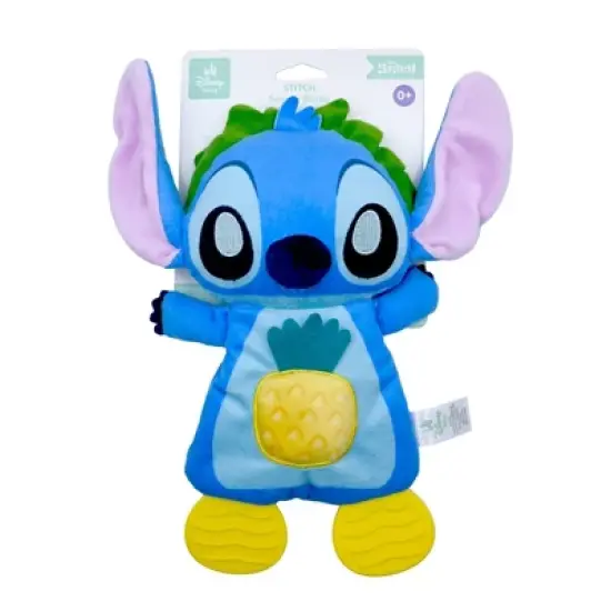 Disney Baby Stitch Sensory Blanket with Teether Feet Toy image {2}