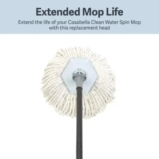 Casabella Clean Water Spin Mop Refill image {4}