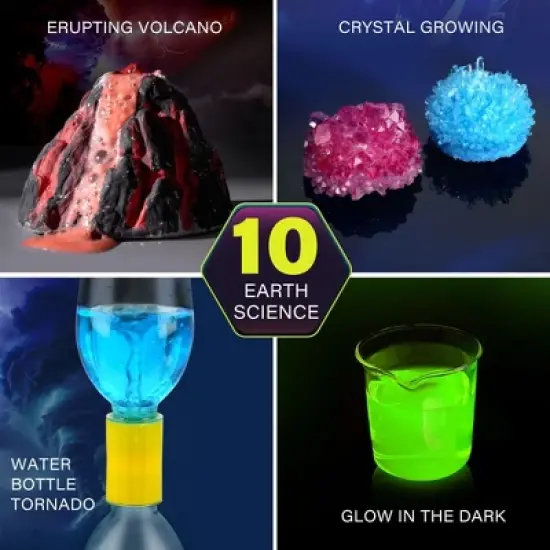 LotFancy Science Kit for Kids 6+, 105 Science Lab Experiments, STEM Project Educational Toy image {4}