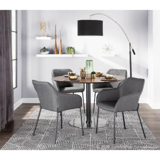 Set of 2 Daniella Contemporary Dining Chairs - LumiSource image {8}