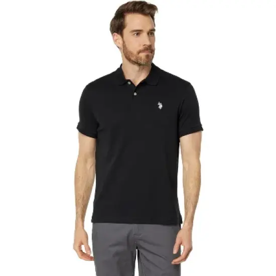 U.S. Polo Assn. Men's Slim Fit Interlock Polo Shirt image {3}