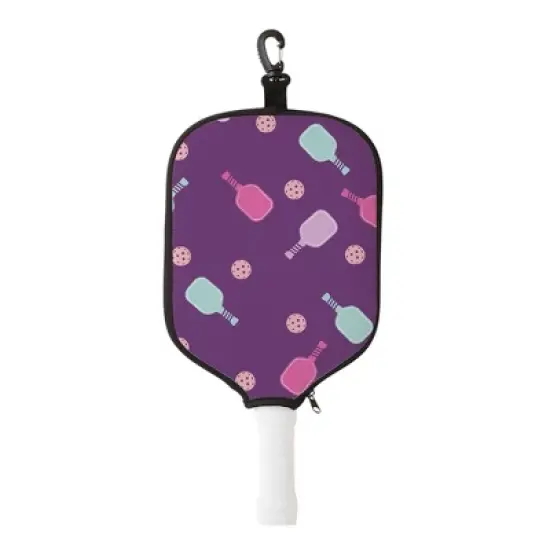 Personalization Mall Pickleball Repeating Name Personalized Pickleball Paddle Cover image {3}
