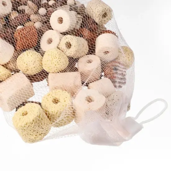 Unique Bargains Fish Tank Filter Media Aquarium Filter Balls Ceramic Rings Set 1 Pcak image {2}