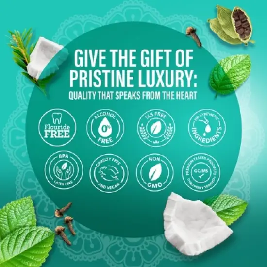 GuruNanda 7-Step Regimen 2.0 for Healthy Teeth Gums Toothcare Set - 9ct image {8}