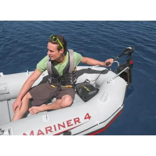 Intex 12V Transom Mount Boat Trolling Motor & Mounting Kit  68631E + 68624E image {2}