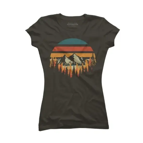 Junior's Design By Humans Deeply Wild By orangedan T-Shirt image {3}