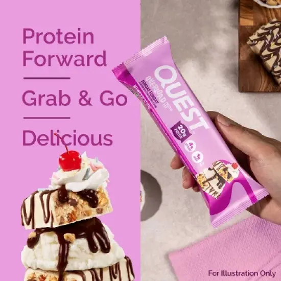 Quest Nutrition Overload Protein Bar - Sundae Funday image {3}