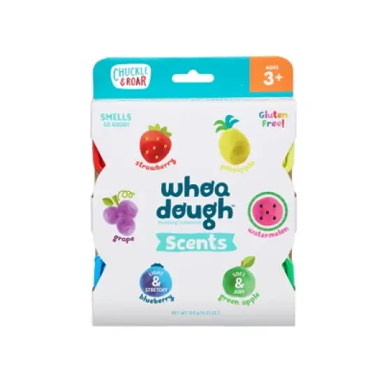 Chuckle & Roar Whoa Dough Scents - Air Dry Clay: Fine Motor Skills, 6 Pieces, 120g Modeling Dough image {6}