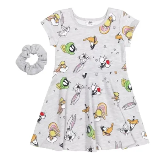 SPACE JAM Looney Tunes Space Jam Sylvester Bugs Bunny Daffy Duck Girls Dress Toddler  image {10}
