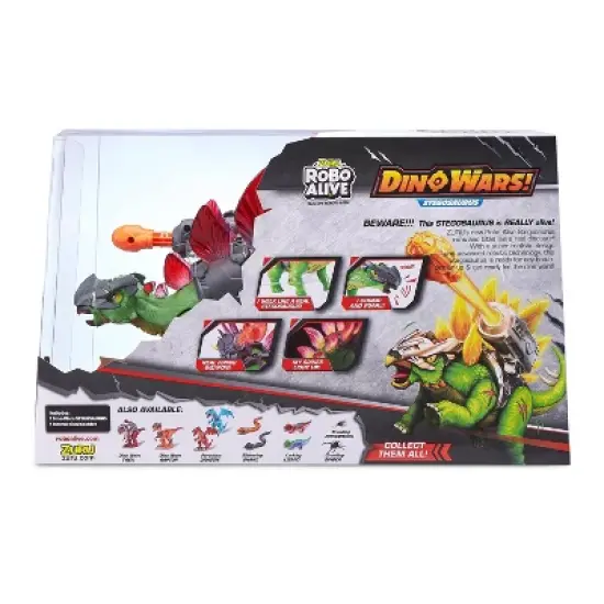 Robo Alive Dino Wars Stegasaurus Robotic Dinosaur Toy by ZURU image {5}