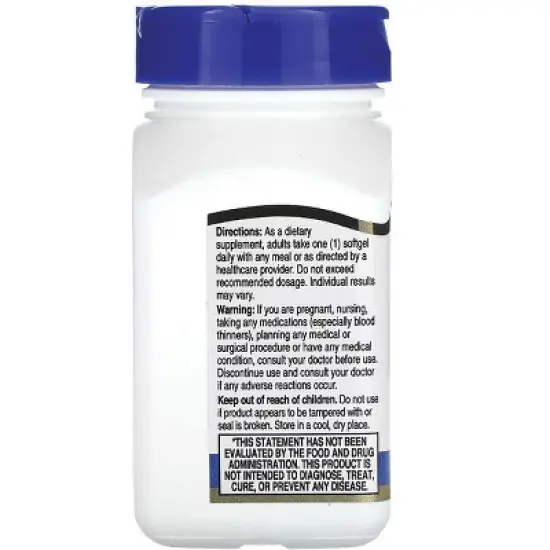 21st Century Norwegian Cod Liver Oil 400 mg 110 Softgels image {2}