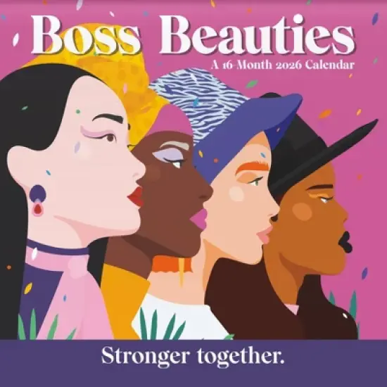 Trends International 2026 Boss Beauties 12"x12" Wall Calendar image {7}