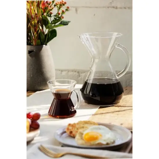 Chemex Pour-Over Glass Coffeemaker - Glass Handle Series - 8-Cup - Exclusive Packaging image {2}