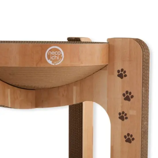 Necoichi Cozy Tower Cat Scratcher - Light Brown image {2}