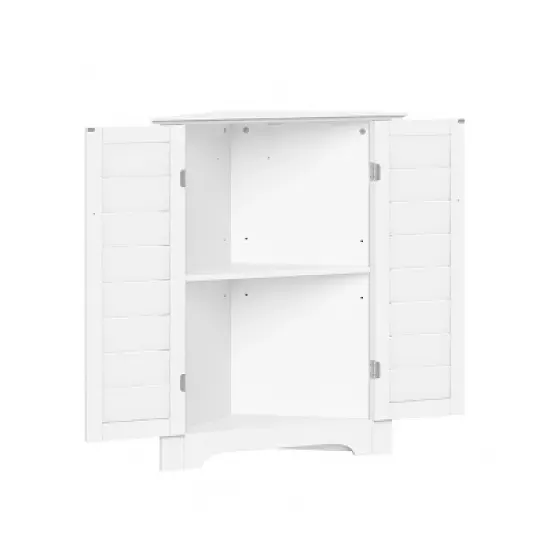 Brookfield Two Door Corner Cabinet White - RiverRidge Home image {4}