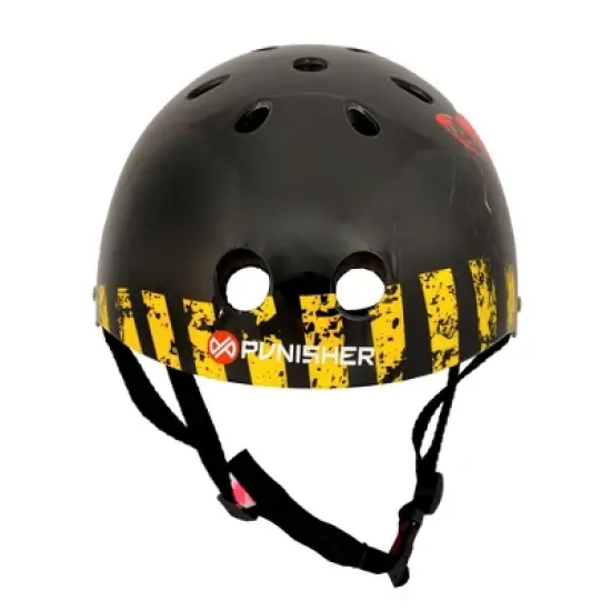 Punisher Skateboards Teddy Multi-Sport Skateboard Helmet 11-vent Size Medium, Black image {1}